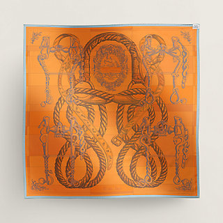 ★HERMES★Doubleface-Seidentuch 90 スカーフ Doubleface-Seidentuch 90 Guépards Bandana | Hermès Deutschland